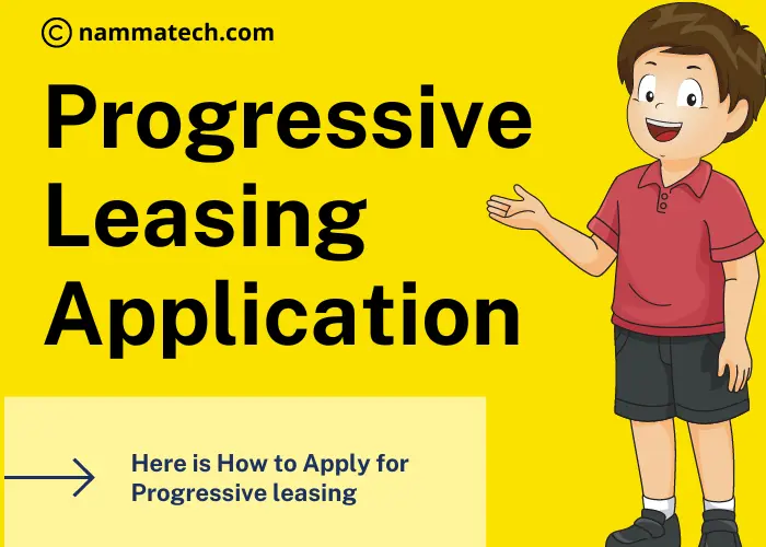 progressive leasing applicaion