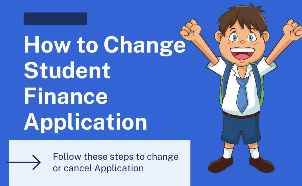 change student finance application