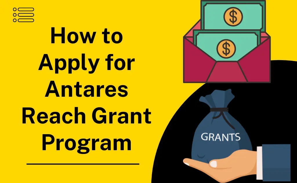 antares reach grant program application