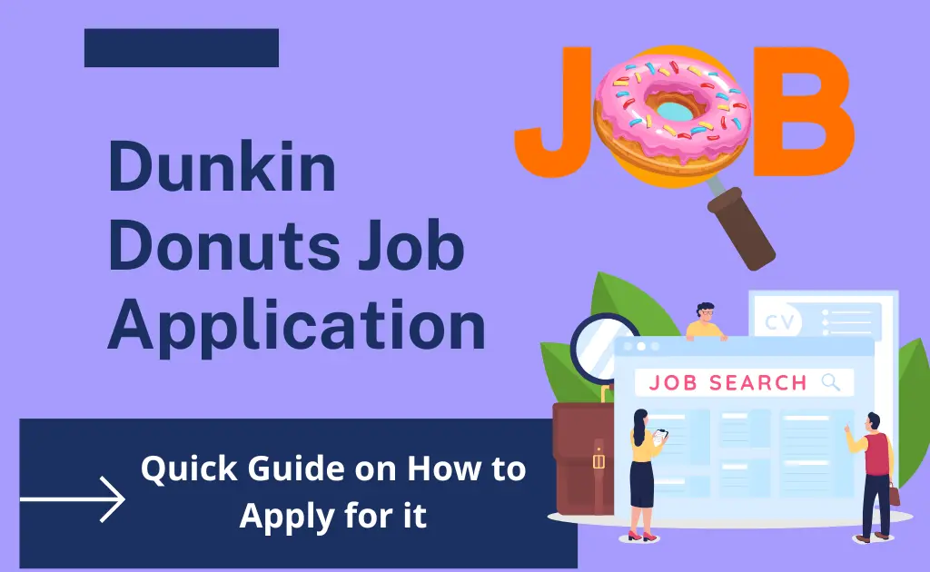 dunkin donuts job application