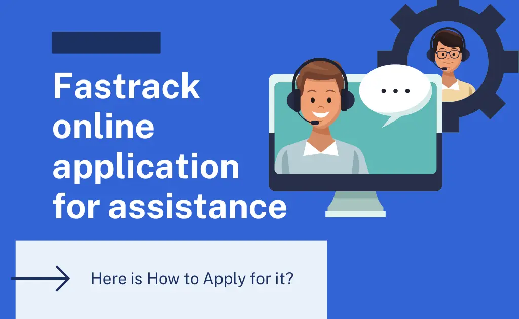 fastrack online application for assistance