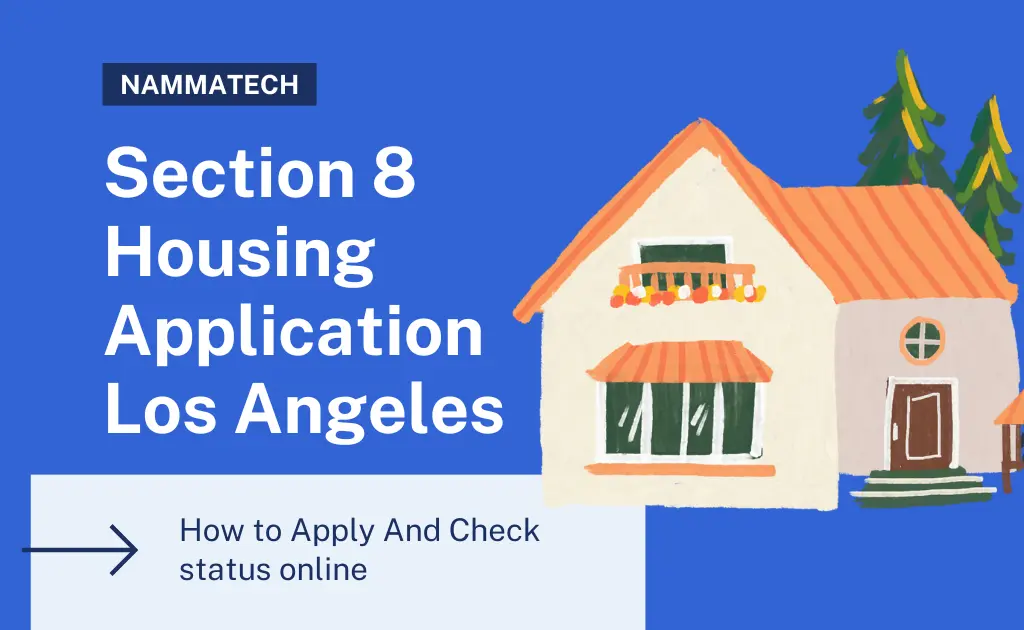 section 8 housing Application los angeles
