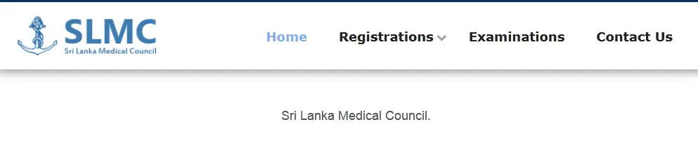 SLMC Registration