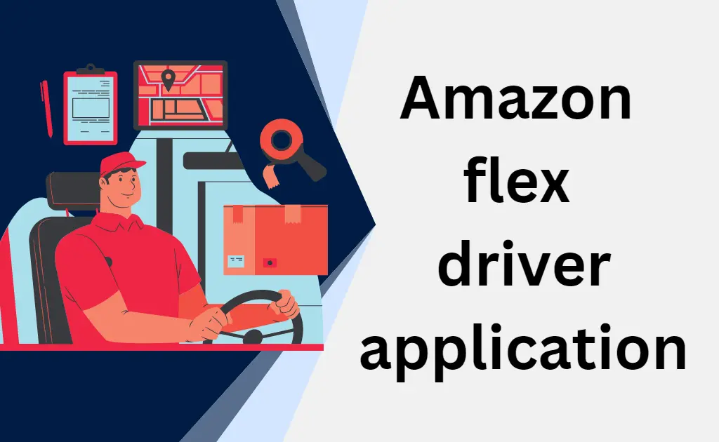 how to apply for amazon flex driver application