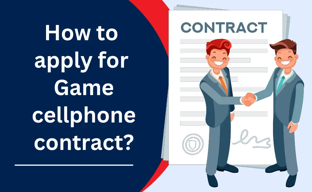 game cellphone contract application