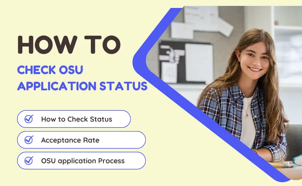 How to check osu application status