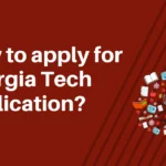 Georgia Tech Application portal