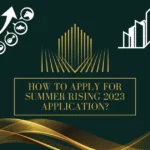 Apply for Summer Rising 2023 application