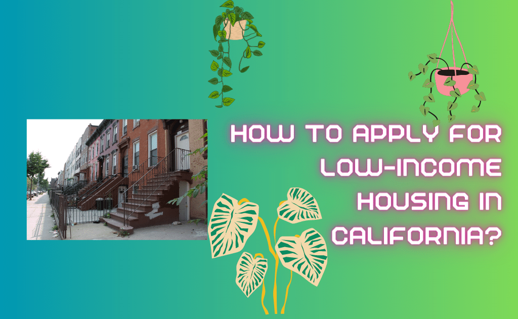 low income housing in California