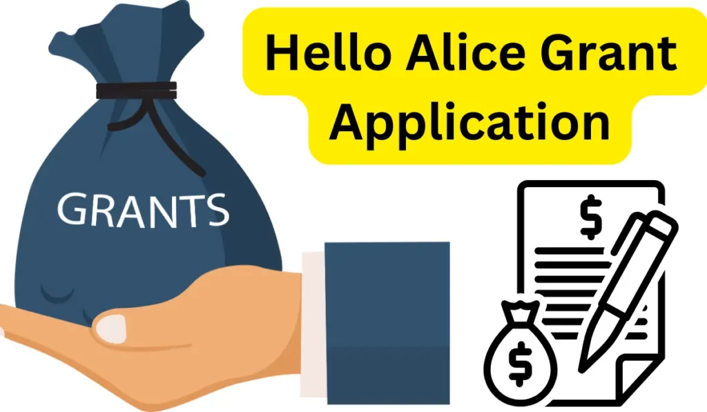 Hello Alice Grant Application