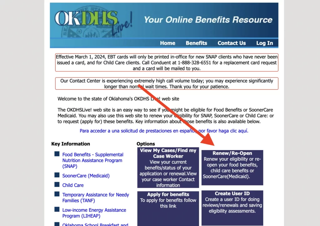 okdhs snap benefits renew